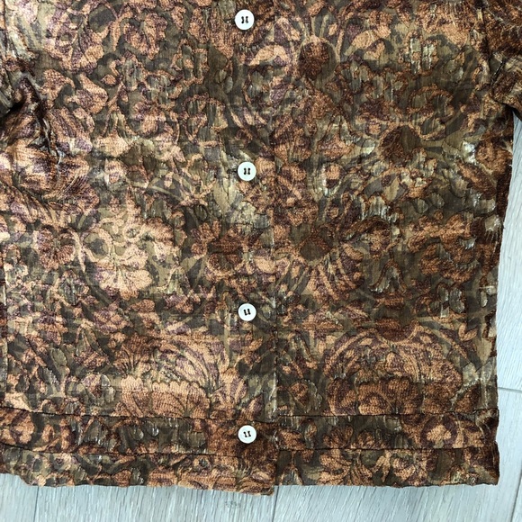 Beautiful vintage inspired silk blouse - Picture 6 of 6